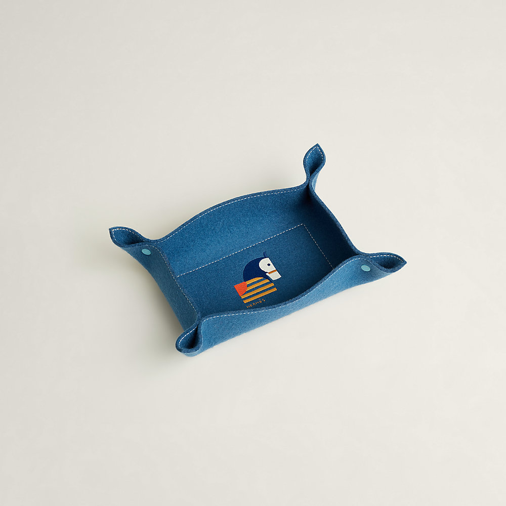 Animaux Blocks change tray - Black | Hermès USA